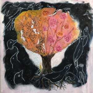 Trees, Birds, Rocks & the Cosmos by Cecelia Kane, artist